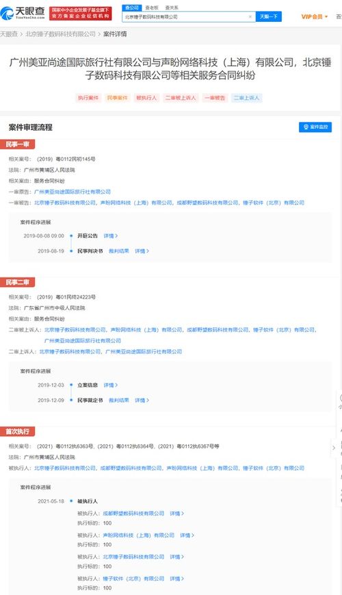因服務(wù)合同糾紛 錘子科技被強(qiáng)制執(zhí)行100元